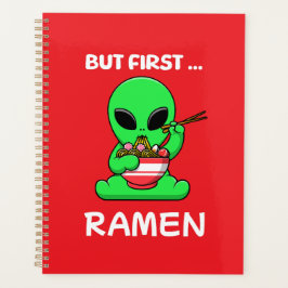 Agenda Pero primero Ramen divertido Alien