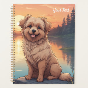 Agenda Perrito Doodle junto al lago