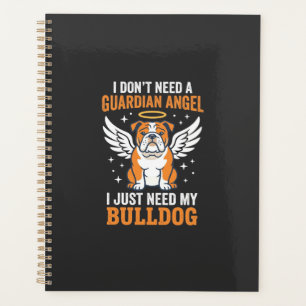 Agenda Perro ángel de la guarda Bulldog