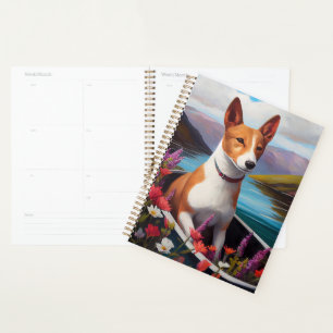 Agenda Perro Basenji en una Paleta: Una Aventura Escénica