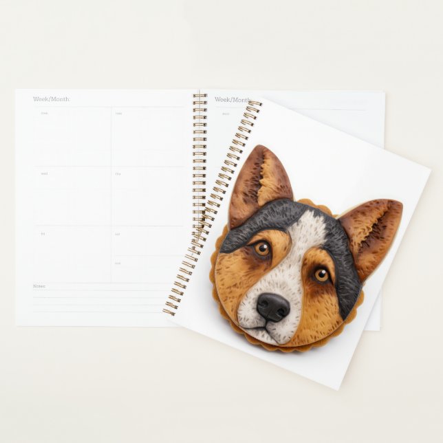 Agenda Perro Boyero Australiano Inspirado en 3D (Demostración)