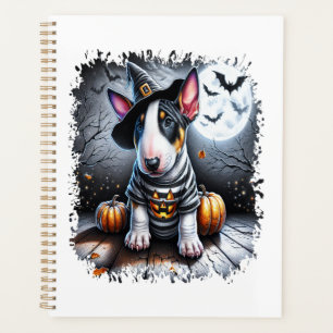 Agenda Perro Bull Terrier Halloween