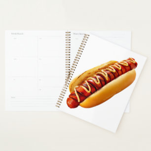 Agenda Perro caliente de SlipperyJoe's con vibra de BBQ d