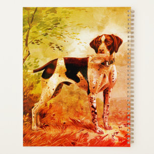 Agenda Perro cazador con pájaro en la boca