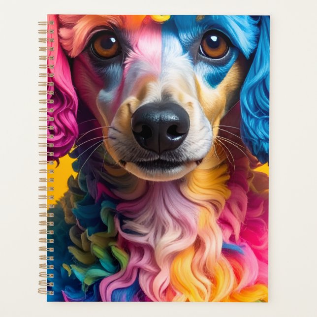 Agenda Perro Colorido (Anverso)