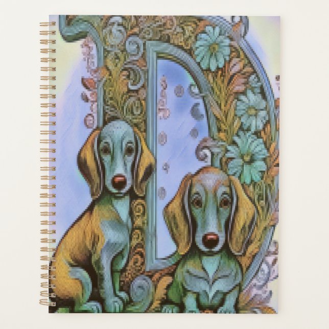 Agenda Perro D Alfabeto  (Anverso)