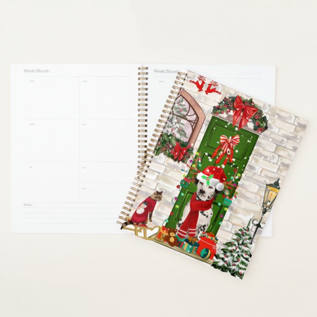 Agenda Perro dálmata Navidad   (Demostración)