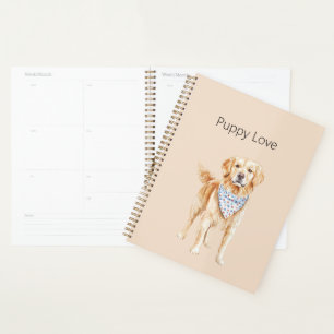 Agenda Perro de Crema Amor de Cachorro
