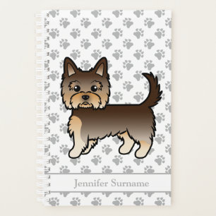 Agenda Perro de dibujos animados Yorkshire Terrier de cho
