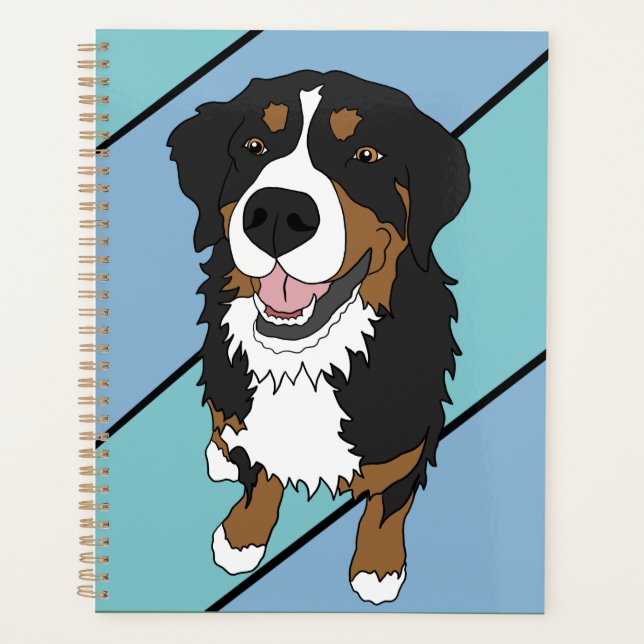Agenda Perro de montaña de Bernese  (Anverso)