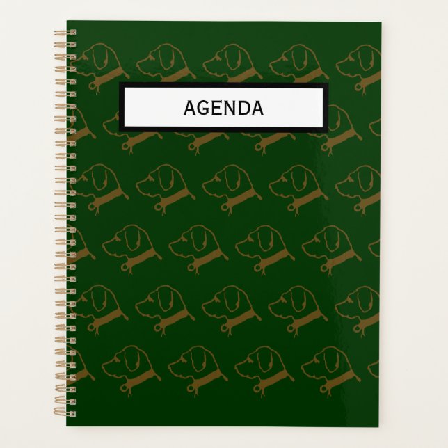 Agenda Perro de Oro (Anverso)