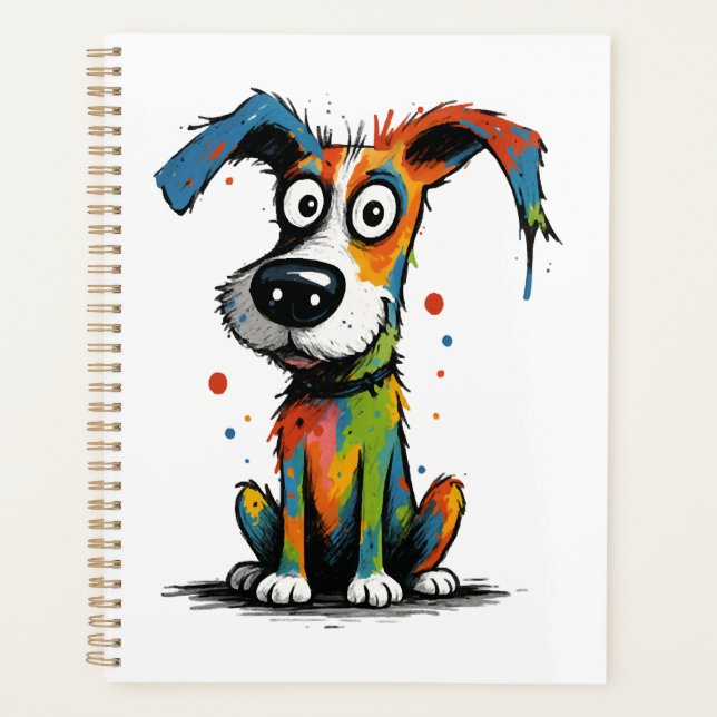 Agenda perro doméstico (Anverso)
