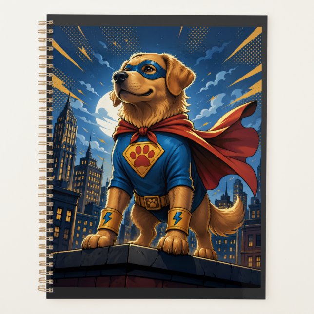 Agenda Perro héroe (Anverso)
