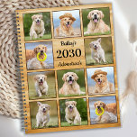 Agenda Perro Mascota de Collage de fotos personalizado ru<br><div class="desc">planificador de calendario de collage de fotos de mascotas personalizados para su mejor amigo. ¡Mantenga todas sus citas con perros, ya sean sus visitas veterinarias, citas para jugar al cachorro, preparación de perros o entrenamiento todos organizados, cada mascota merece un planificador fotográfico mascota personalizado! Nuestro planificador de fotos para perros...</div>