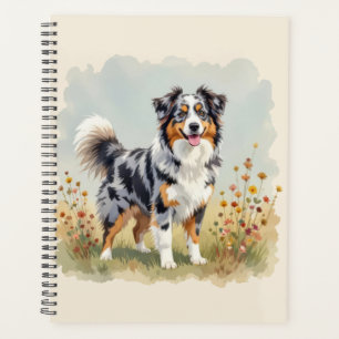 Agenda Perro Pastor Australiano Merle Cola Larga