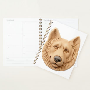 Agenda Perro pastor belga inspirado en 3D