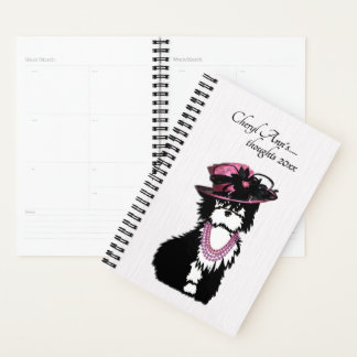 Agenda Perro picante de moda personalizado