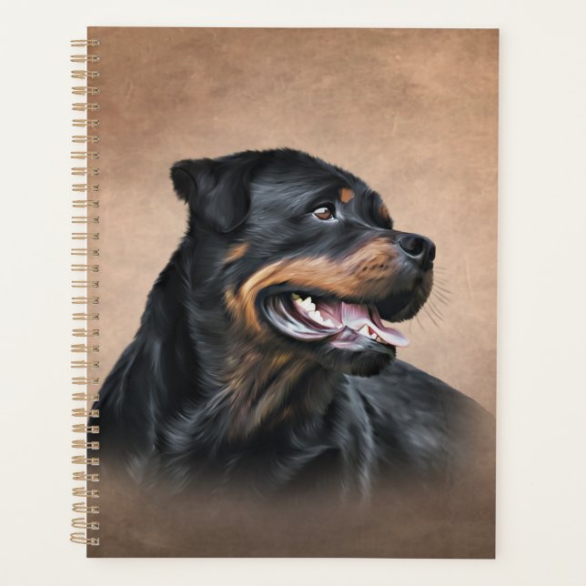 Agenda Perro Rottweiler (Anverso)