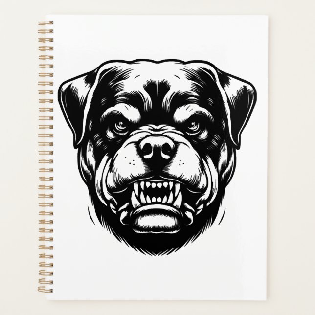 Agenda Perro Rottweiler (Anverso)