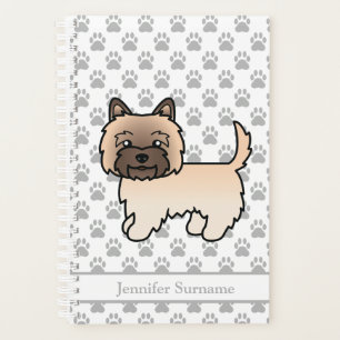 Agenda Perro Terrier Wheaten Cairn con patas y nombre per