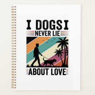 Agenda Perros Nunca Mienten Sobre El Amor Vintage Paseand