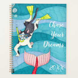 Agenda Perseguir tus sueños Scuba Kitty Cualquier cita
