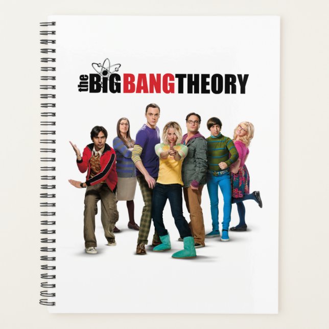 Agenda Personajes de la Teoría del Big Bang (Anverso)