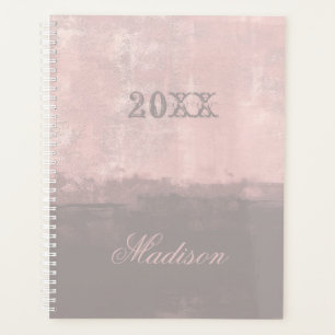 Agenda Personalice el moderno y elegante mallow rosa clar