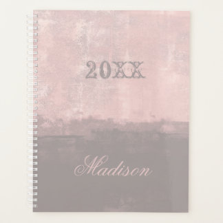 Agenda Personalice el moderno y elegante mallow rosa clar