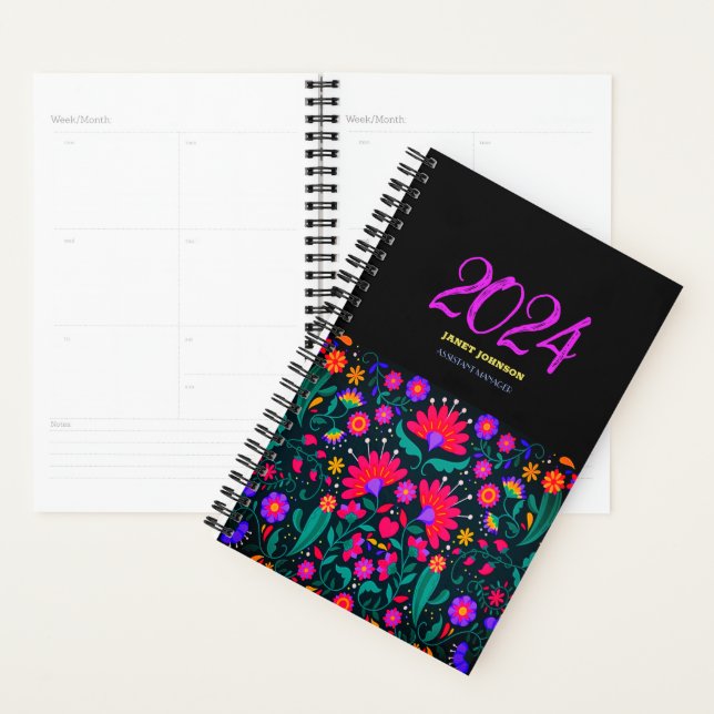 Agenda Personalice Guay Aesthetic BOHO FOLK Undated Daily (Demostración)