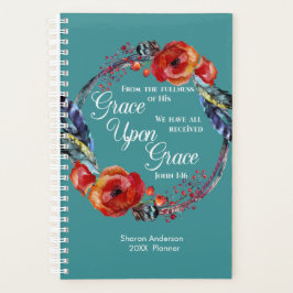 Agenda Personalice John 1:16 Grace Upon Grace 2022