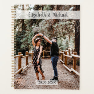 Agenda Personalisierbar Foto Hochzeit