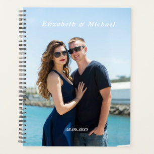 Agenda Personalisierbar Foto Hochzeit