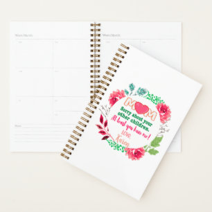 Agenda Personaliza a Mamá Lamentándote Por Tus Otros Hijo