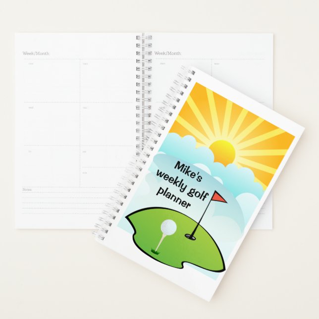 Agenda Personaliza Golf Semanal (Demostración)