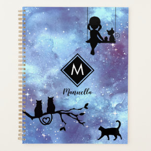 Agenda Personalizable Chica de la galaxia azul de la Mari