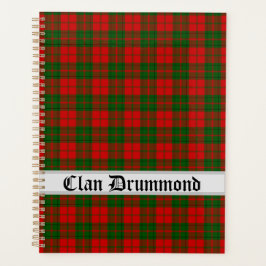 Agenda Personalizable Clan Drummond Tartan