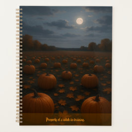 Agenda Personalizable divertido de Halloween