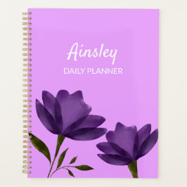 Agenda Personalizable elegante, sencillo y sencillo con f