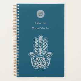 Agenda Personalizable Hamsa, estudio de yoga verde verde