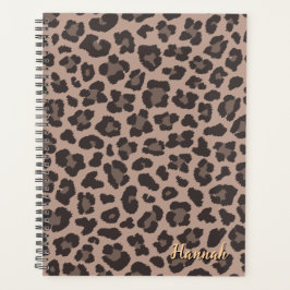 Agenda Personalizable Leopard print