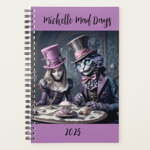 Agenda personalizable - "País de las maravillas"