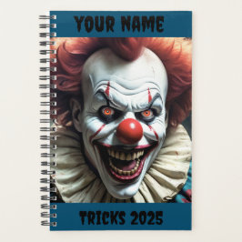Agenda Personalizable - "Payaso aterrador"