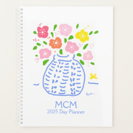 Agenda Personalizable Posy Vase Planner