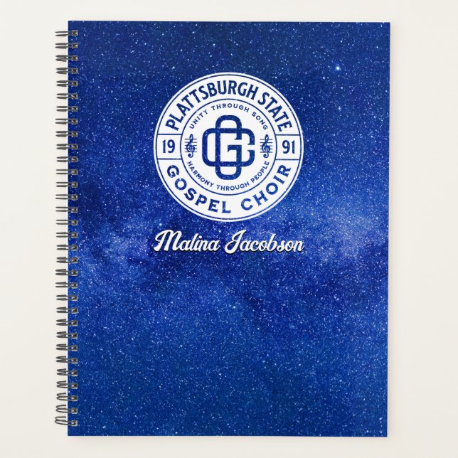 Agenda Personalizable PSGC Logo Spiral Photo Planner (Anverso)