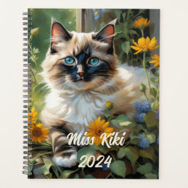 Agenda Personalizable Ragdoll Cat Planner