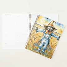 Personalizable Scarecrow, Fall Scarecrow,