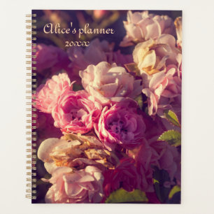 Agenda Personalización de arbusto de rosas rojas
