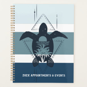 Agenda Personalización de la tortuga geométrica moderna