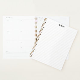 Agenda Personalización de líneas de puntos Minimalistas s